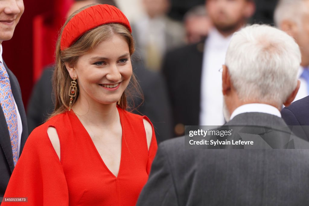 Royal Family Attends National Day Ceremony