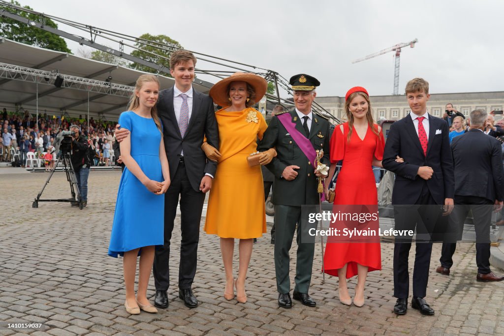 Royal Family Attends National Day Ceremony