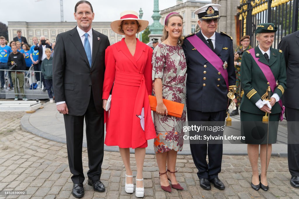 Royal Family Attends National Day Ceremony