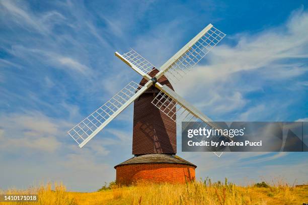 brill windmill, buckinghamshire, united kingdom - traditional windmill stock pictures, royalty-free photos & images
