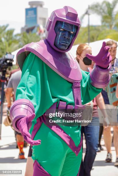 Cosplayer attends 2022 Comic-Con International: San Diego on July 21, 2022 in San Diego, California.