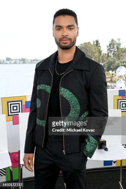 Regé-Jean Page visits the #IMDboat At San Diego Comic-Con 2022: Day One on The IMDb Yacht on July 21, 2022 in San Diego, California.