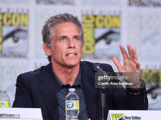 Ben Stiller speaks onstage at the Inside "Severence" Panel during 2022 Comic-Con International: San Diego at San Diego Convention Center on July 21,...
