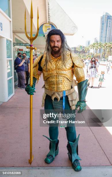 Cosplayer attends 2022 Comic-Con International: San Diego on July 21, 2022 in San Diego, California.