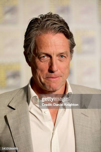 Hugh Grant attends the Paramount Pictures and eOne's "Dungeons & Dragons: Honor Among Thieves" red carpet at San Diego Comic-Con on July 21, 2022 in...