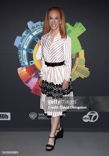Kathy Griffin attends the 2022 Outfest Los Angeles LGBTQ+ Film Festival sneak peek screening of Kit Williamson's new series "Unconventional" at The...