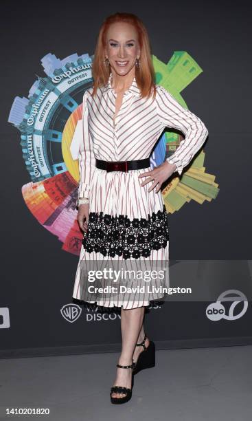 Kathy Griffin attends the 2022 Outfest Los Angeles LGBTQ+ Film Festival sneak peek screening of Kit Williamson's new series "Unconventional" at The...