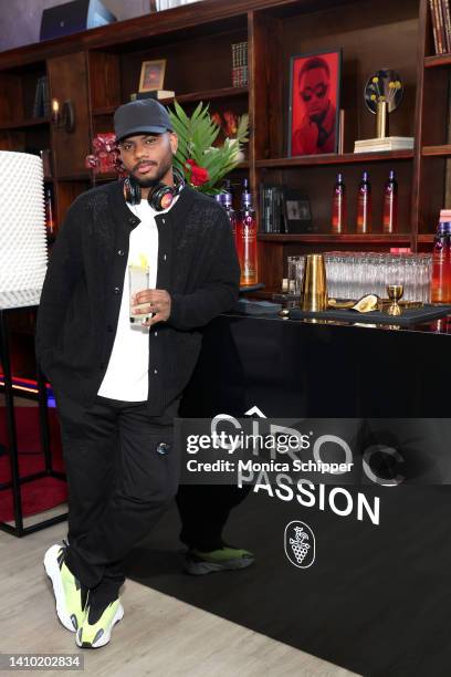 Bryson Tiller Celebrates The Arrival of CÎROC Passion at Chateau CÎROC on July 21, 2022 in New York City.