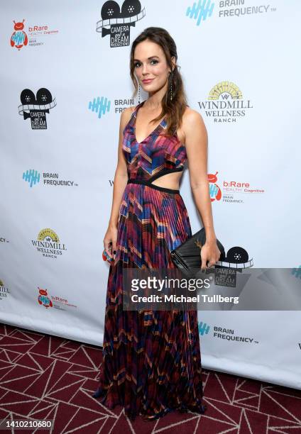 Actor Erin Cahill attends the premiere of "It Snows All The Time" at The London West Hollywood at Beverly Hills on July 21, 2022 in West Hollywood,...