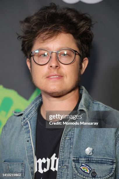 River Butcher attends the World Premiere of Netflix's "Stay On Board: The Leo Baker Story" at Directors Guild Of America on July 21, 2022 in Los...