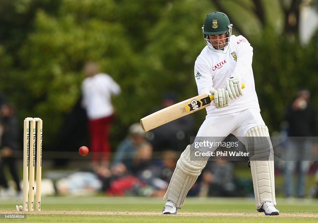 New Zealand v South Africa - 1st Test: Day 4