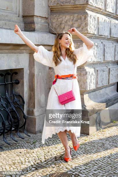Annika Lau during the Frauen100 Get-Together at Hotel De Rome on July 21, 2022 in Berlin, Germany.