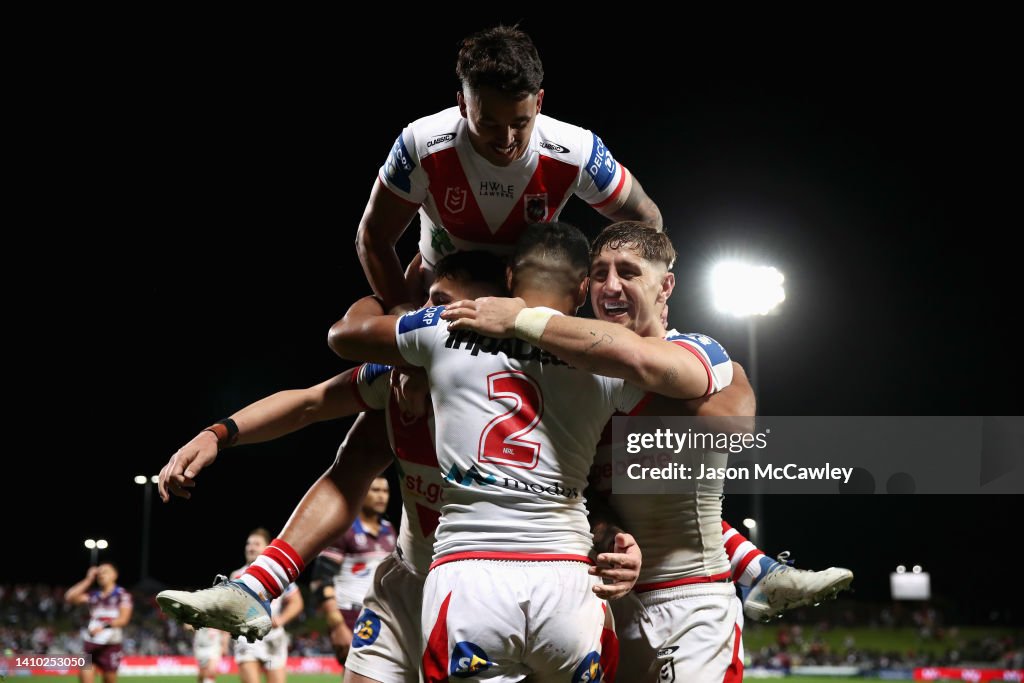 NRL Rd 19 - Dragons v Sea Eagles