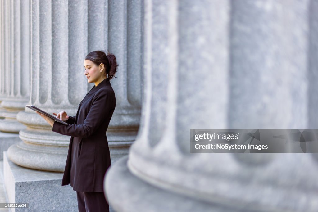 Female lawyer