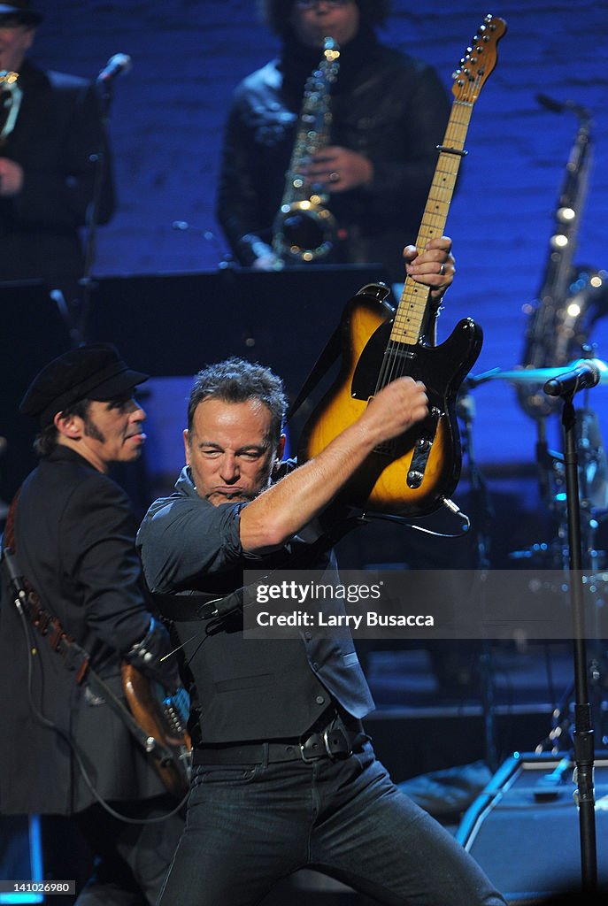 SiriusXM Celebrates 10 Years Of Satellite Radio With A Concert By Bruce Springsteen & The E Street Band - Show