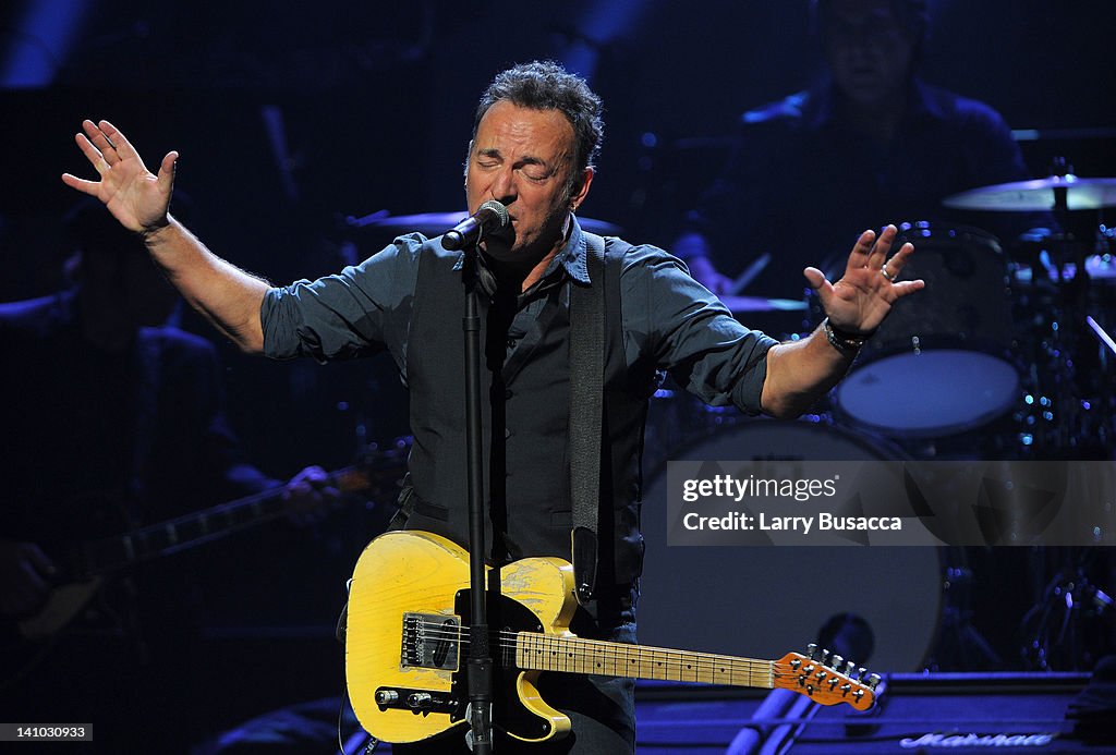 SiriusXM Celebrates 10 Years Of Satellite Radio With A Concert By Bruce Springsteen & The E Street Band - Show