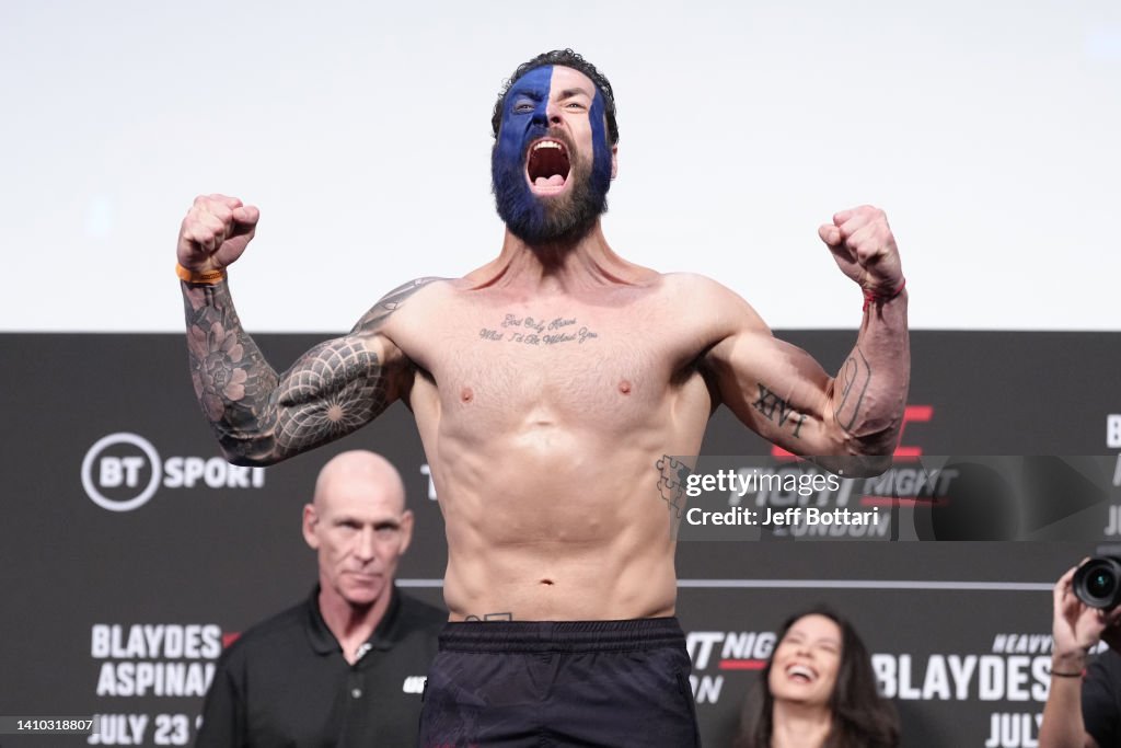 UFC Fight Night: Blaydes v Aspinall Ceremonial Weigh-in