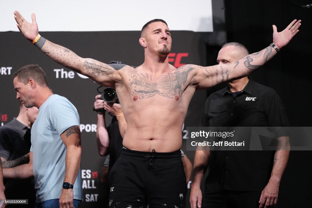 UFC Fight Night: Blaydes v Aspinall Ceremonial Weigh-in