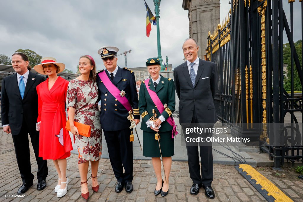 Royal Family Attends Belgian National Day