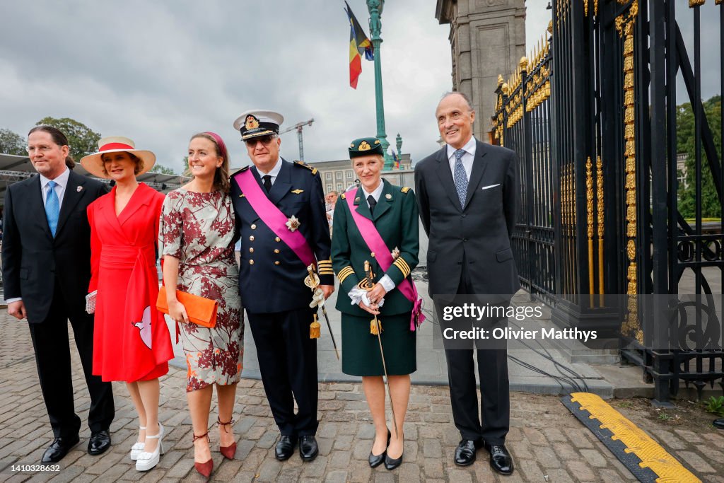 Royal Family Attends Belgian National Day