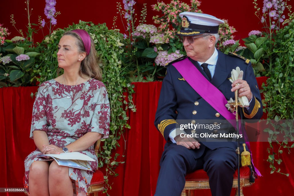 Royal Family Attends Belgian National Day