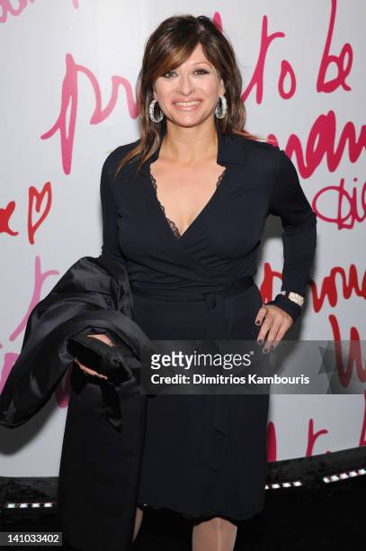 Television journalist Maria Bartiromo attends the 3rd annual Diane Von Furstenberg awards at the United Nations on March 9, 2012 in New York City.