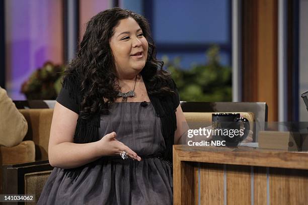 Episode 4156 -- Pictured: Actress Raini Rodriguez during an interview on November 30, 2011 -- Photo by: Paul Drinkwater/NBC/NBCU Photo Bank
