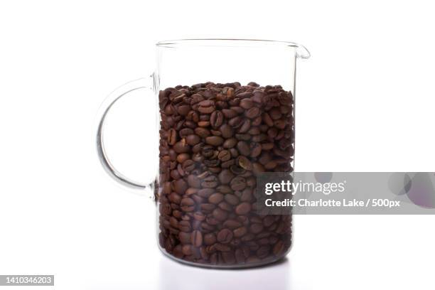 Fully Exposed Coffee Beans For French Press photo