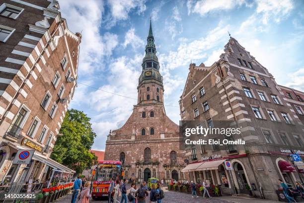 Pierre Riga 266 église Saint Pierre Riga Stock Photos, High-Res Pictures, and ...