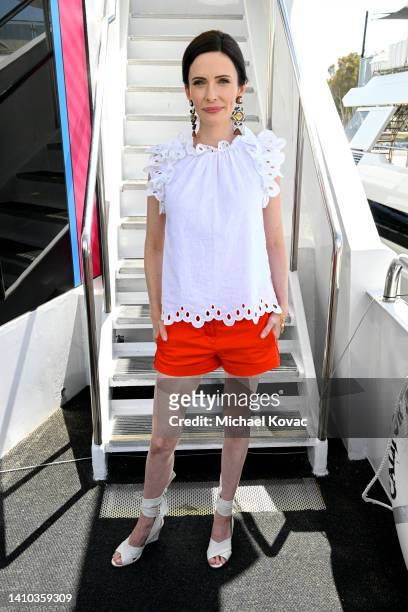 Elizabeth "Bitsie" Tulloch visits the #IMDboat At San Diego Comic-Con 2022: Day Two on The IMDb Yacht on July 22, 2022 in San Diego, California.