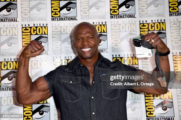 Terry Crews attends AMC's "Tales of the Walking Dead" panel during 2022 Comic-Con International: San Diego at San Diego Convention Center on July 22,...