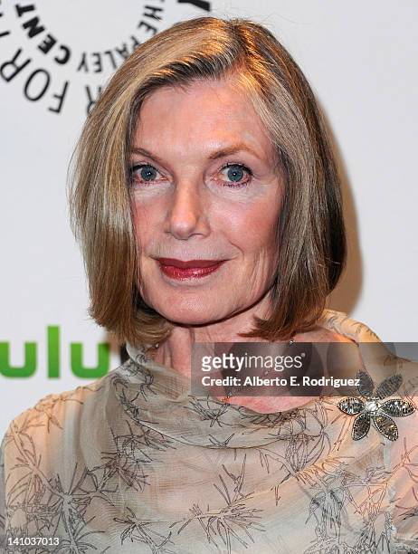 Actress Susan Sullivan arrives to The Paley Center for Media's PaleyFest 2012 honoring "Castle" at Saban Theatre on March 9, 2012 in Beverly Hills,...