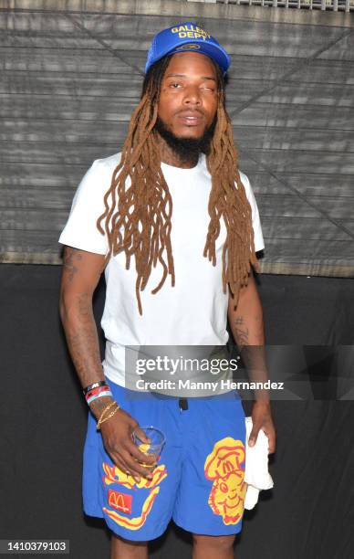 Fetty Wap attends the Abyss by Abby show with preformance by Fetty Wap at Paraiso South Beach tent on July 14th, 2022 in Miami Beach, Florida.