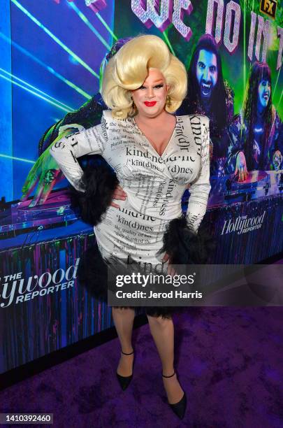 Nina West attends “What We Do In The Shadows” Vampire Night Club presented by The Hollywood Reporter and FX at San Diego Comic-Con on July 22, 2022...