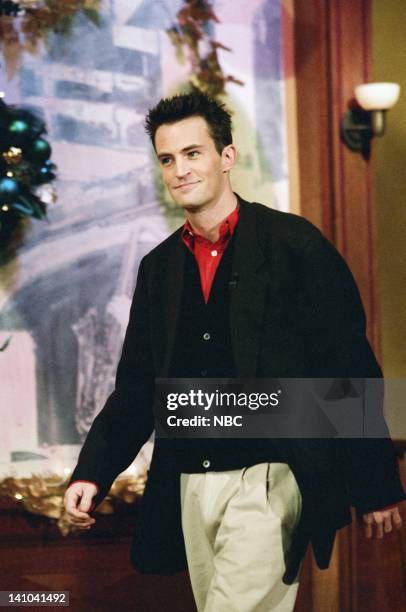 Episode 1055 -- Pictured: Actor Matthew Perry on December 18, 1996 -- Photo by: Margaret Norton/NBC/NBCU Photo Bank