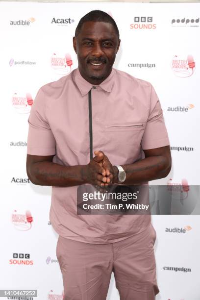 Idris Elba attends the British Podcast Awards 2022 at Kennington Park on July 23, 2022 in London, England.