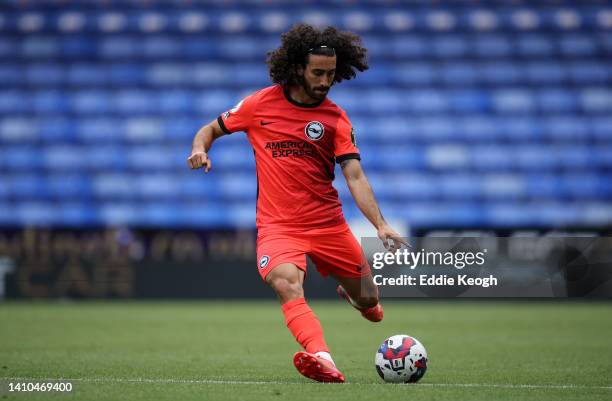 Marc Cucurella of Brighton and Hove Albion at the Select Car Leasing Stadium on July 23, 2022 in Reading, England.