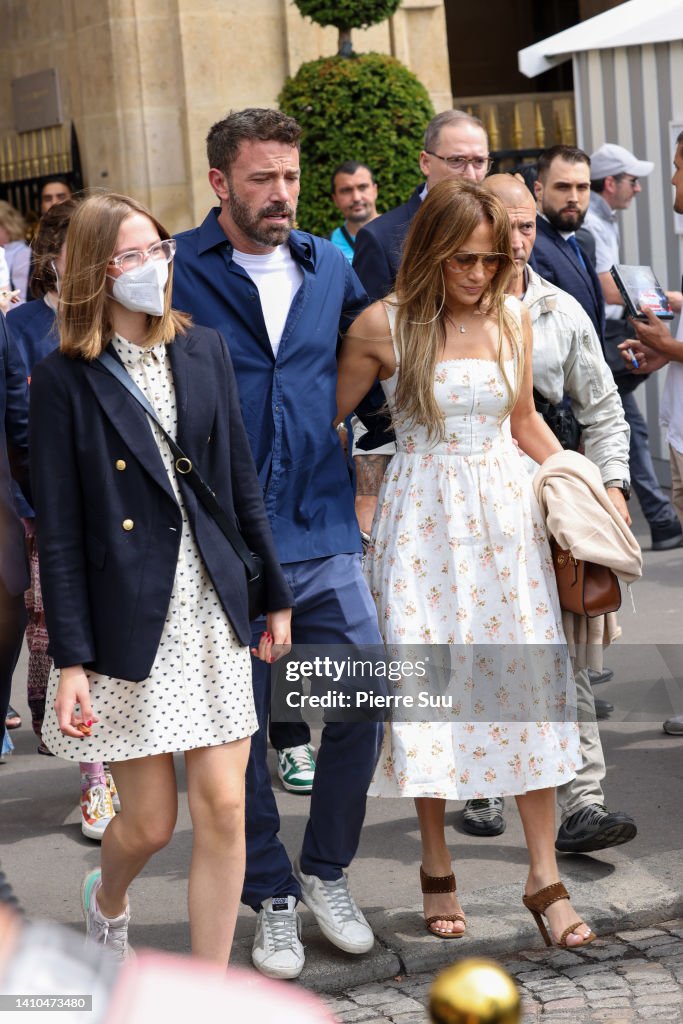 Celebrity Sightings In Paris - July 23th, 2022