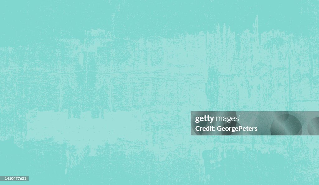 Distressed painted cement