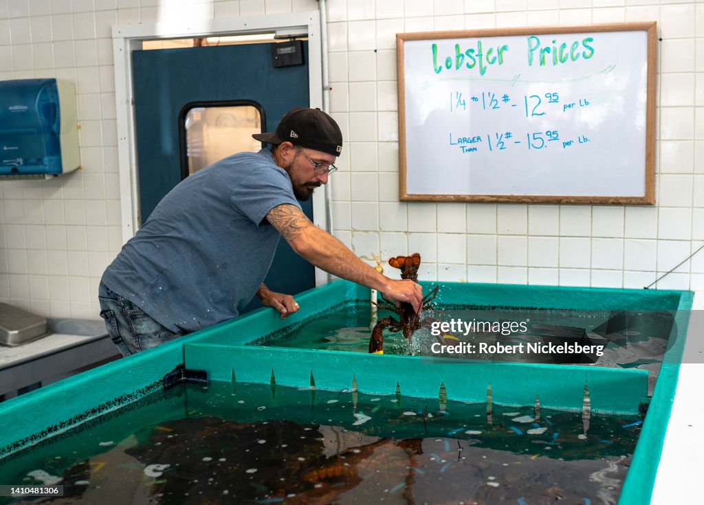 Rock Harbor Fish Store In Orleans, Massachusetts