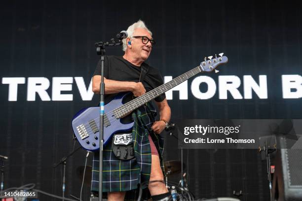 Trevor Horn of The Trevor Horn Band performs during the 2022 Rewind Festival: Scotland at Scone Palace on July 23, 2022 in Perth, Scotland.