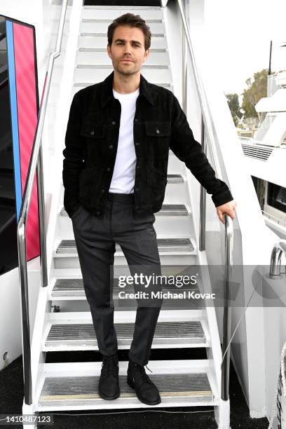 Paul Wesley visits the #IMDboat At San Diego Comic-Con 2022: Day Three on The IMDb Yacht on July 23, 2022 in San Diego, California.