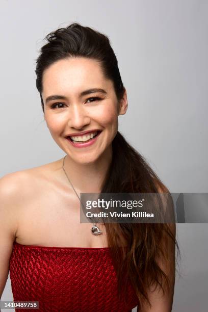 Christina Chong visits the #IMDboat At San Diego Comic-Con 2022: Day Three on The IMDb Yacht on July 23, 2022 in San Diego, California.