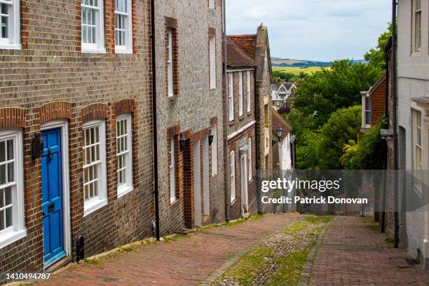 keere street, lewes, england - lewes sussex stock pictures, royalty-free photos & images