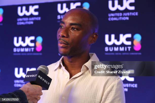 Charlamagne tha God attends as United Justice Coalition hosts Inaugural Social Justice Summit with acclaimed activists, entertainers, attorneys,...