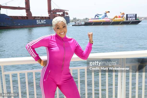 Tiffany Haddish attends the "Tuca & Bertie" photo op during 2022 Comic-Con International: San Diego at Hilton Bayfront on July 23, 2022 in San Diego,...