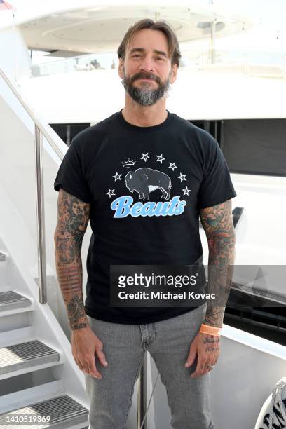 Punk visits the #IMDboat At San Diego Comic-Con 2022: Day Three on The IMDb Yacht on July 23, 2022 in San Diego, California.