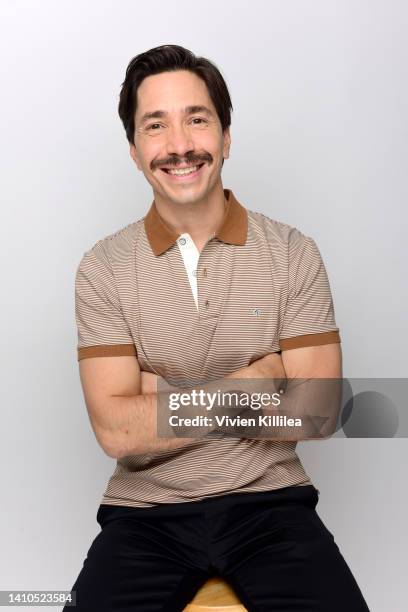 Justin Long visits the #IMDboat At San Diego Comic-Con 2022: Day Three on The IMDb Yacht on July 23, 2022 in San Diego, California.