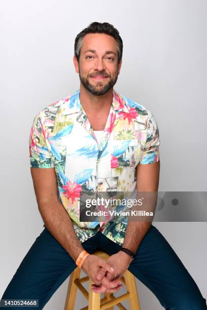 Zachary Levi visits the #IMDboat At San Diego Comic-Con 2022: Day Three on The IMDb Yacht on July 23, 2022 in San Diego, California.