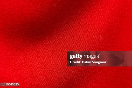 Red Polyester Background Red Color Fabric Cloth Polyester Texture And Textile Background High ...